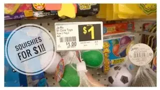 SQUISHIES AT THE DOLLAR STORE!!