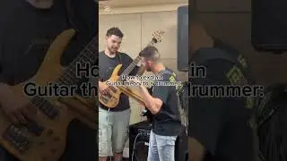 I think he didn&rsquo;t quite fancy the chord progression🤔 #music #memes #fyp #viral #band #metal #drums