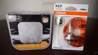 GE Megalight Ultra +150 vs OSRAM Original