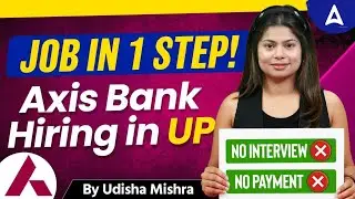 Axis Bank Hiring for Freshers | Bank Jobs in Sitapur, Bareilly & Varanasi 2025 | Apply Now