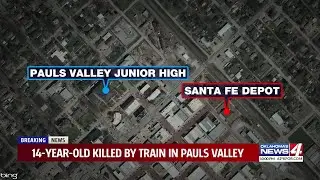 Oklahoma 14-year-old struck by train, killed
