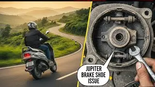 My Ride To Mauli Almost Ended Here! 🛑 | Jupiter Brake Shoe Issue