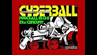 Cyberball (ZX Spectrum) &ndash;&nbsp;&Eacute;cran-titre (128k) &ndash;&nbsp;1080p
