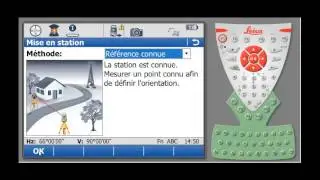 Guide vid&eacute;o Smartworx Viva: R&eacute;aliser une mise en station TPS avec la m&eacute;thode r&eacute;f&eacute;rence connue