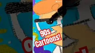 Can you name the cartoon?  #90s #cartoon #art #canvas #artist