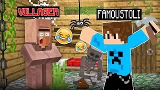 ΤΡΟΛΑΡΑ ΤΟΝ VILLAGER ΜΕ ΦΡΙΚΤΗ ΑΝΑΚΑΙΝΗΣΗ ΣΤΟ MINECRAFT