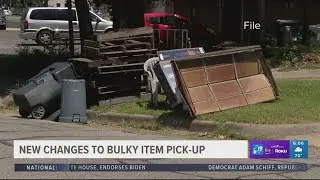 Tyler Solid Waste department makes changes to bulky item collection process
