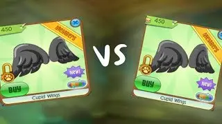 Glossy VS Non Glossy Cupid Wings
