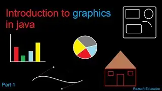 Introduction to graphics in java | How to draw shape in Java swing | Razsoft  Education | part 01