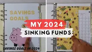 My 2024 Savings Goals | Sinking Funds For Beginners | Sinking Fund Categories | Budget With Me