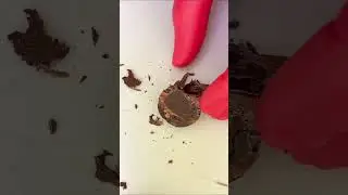 Chocolate Heidi satisfying😍 #youtube #asmr#shorts #satisfying#foryou  #play #asmrsounds #amazing