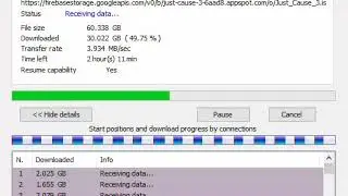 TM Unifi 30mbps download speed test using Internet Download Manager