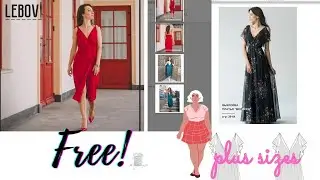 More Free and Cheap Russian Sewing Patterns Including PLUS SIZES and Patterns for Men.