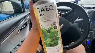 Trying out Tazo Zen Real Brewed Green Tea