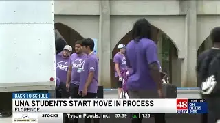 &lsquo;Pack the Pride&rsquo; back: University of North Alabama students start the move-in process