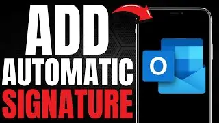 How to Add Automatic Signature to ALL your Outlook Emails on Desktop (EASY GUIDE) [2024]