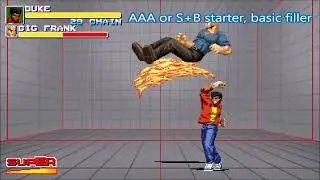 Final Vendetta - Duke basic Touch of Death combos