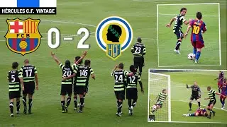 2010-11 Barcelona-Hércules 0-2 | Messi | Valdez | HD 1080p