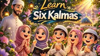 Islamic Kalimas In Arabic | Learn Six Kalimas | 6 Kalimas of Islam |