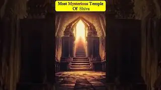 Most mysterious temple of Shiva😱😱 / #mystery #devotional #shorts