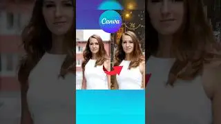 Replace video background in Canva #shorts #canva #canvatutorial #videoediting #backgroundchange