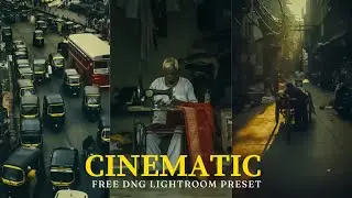 Cinematic lightroom preset premium preset free dng download wedding presets Lightroom mobile presets