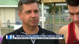 Lacrosse helps teenager with autism beat the odds, inspire others