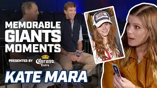 Kate Mara Shares Most Memorable Giants Moments