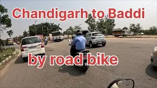 Chandigarh To Baddi By Road bike/Latest Video Himachal pardesh( PK Vloger Zone)