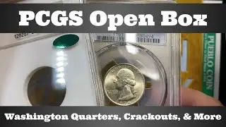 PCGS Open Box &mdash; вашингтонские монеты в четверть доллара, крэкауты и многое другое