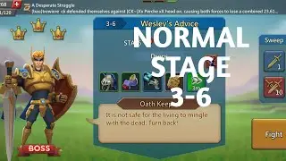 Lords mobile normal stage 3-6 f2p|Wesley's advice normal stage 3-6