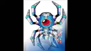 Mega Man X Sigma Fortress 1 90's Anime Style