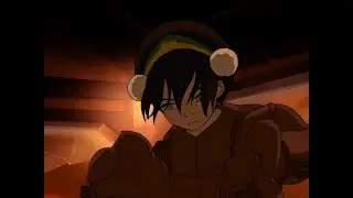 Toph's First Metal Armor
