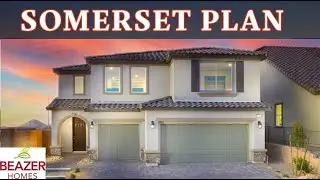 Somerset Plan by Beazer Homes at Sage Reserve in Skye Hills | New Homes for Sale in NW Las Vegas
