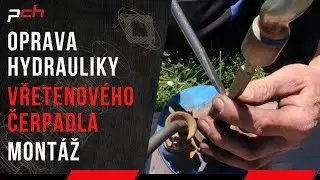 Oprava hydrauliky vřetenového čerpadla - montáž