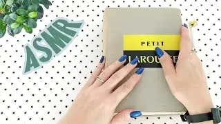 ASMR Slow Page Turning To Make You Yawn &bull; 1960s La Rousse Encyclopedia &bull; Some Tracing &bull; No Talking