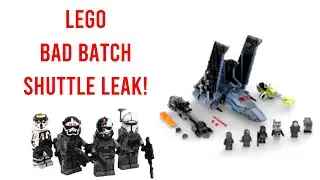 LEGO Star Wars Summer 2021 Bad Batch Shuttle LEAKED Set Pictures (Actual Photos)