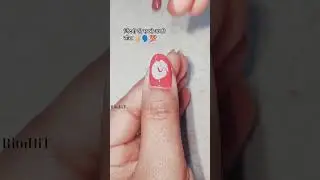 so simple nail art design with life speech 🗣️💯👍🏼 #nailart #shorts #youtube #speech