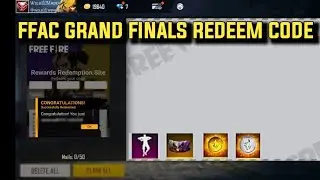 FFAC GRAND FINALS REDEEM CODE CLAIM FAST