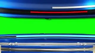 Professional News Studio - with 3 Options and Green Screen Template | FREE TO USE | iforEdits