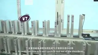 High-Speed Cards Sorting Machine | Smart Solution for Playing Cards & Game Cards&PVC Cards