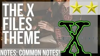 How to play The X Files Theme by Mark Snow on Tin Whistle (Tutorial)