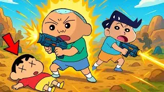 Masao Gets Revenge Of Shinchan In Indus Battle Royale 😱 | Shinchan Playing Indus BR | Funny Game 😂