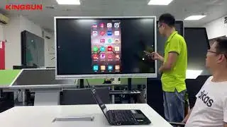 interactive whiteboard for meeting display on line