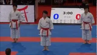 Team Kata SUPARIMPEI by Japan National Team - 21st WKF World Karate Championships