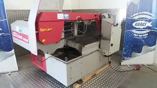 www.karas.cz - BOMAR STG 330 GANC - fully automatic  bandsaw machine for cutting metal FOR SALE