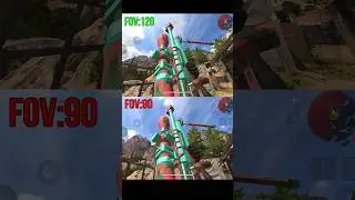 WZM: Field of view🤯👀(120 VS 90) #warzonemobile #wzm #codmobile #shorts