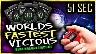 MWR! (WORLD RECORD) FASTEST VICIOUS MEDAL!! 51 SECONDS!