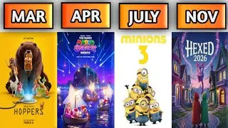 ALL UPCOMING ANIMATED MOVIES 2026