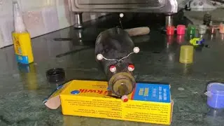 10 Rupees Ki Fizzy Bottle Se Banaya Mouse Robot 🐭🤖 | Best Waste  #fizzy #viral #carft @FevikwikVids 